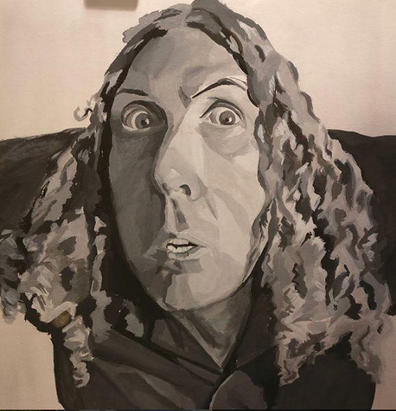 gouache weirdAL